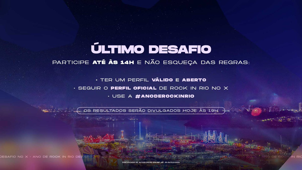 Rock in Rio 🎸 tweet media