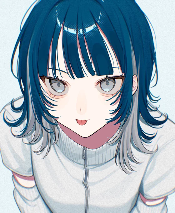 #今年も残りわずかなので今年一番伸びた作品を貼る インナーカラー女子たち