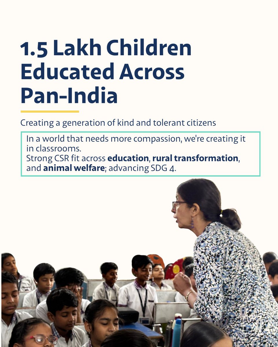 IAF__org's tweet photo. #NEP2020 puts empathy at the heart of learning, but most classrooms still miss it. Our #humane-education program links #animalwelfare, community safety &amp; environmental health through ready-to-adopt modules. Partner with us via CSR to scale this nationwide. 

#SDG4 #IAF https://t.co/w5OsSiq7we