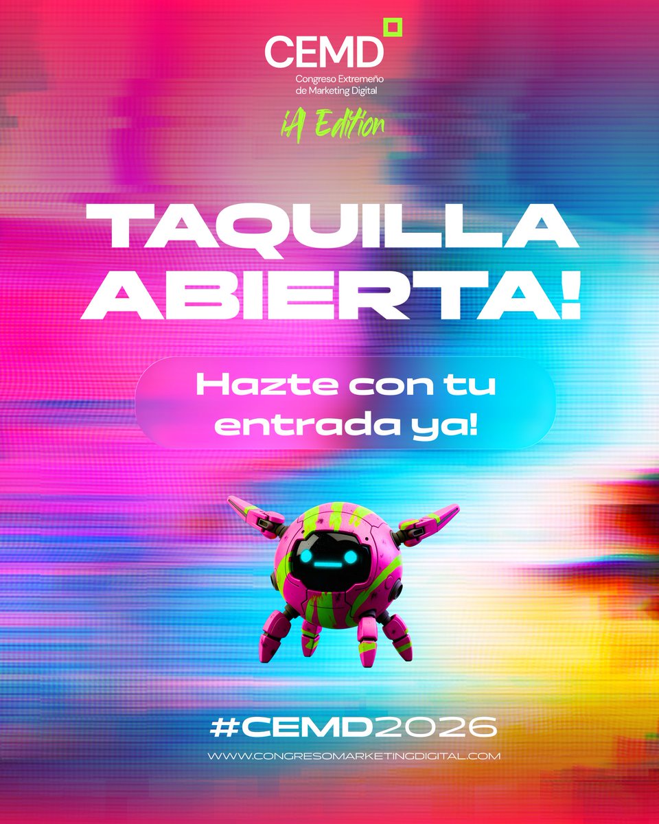 Congreso Extremeño de Marketing Digital⚡️CEMD2024 tweet media
