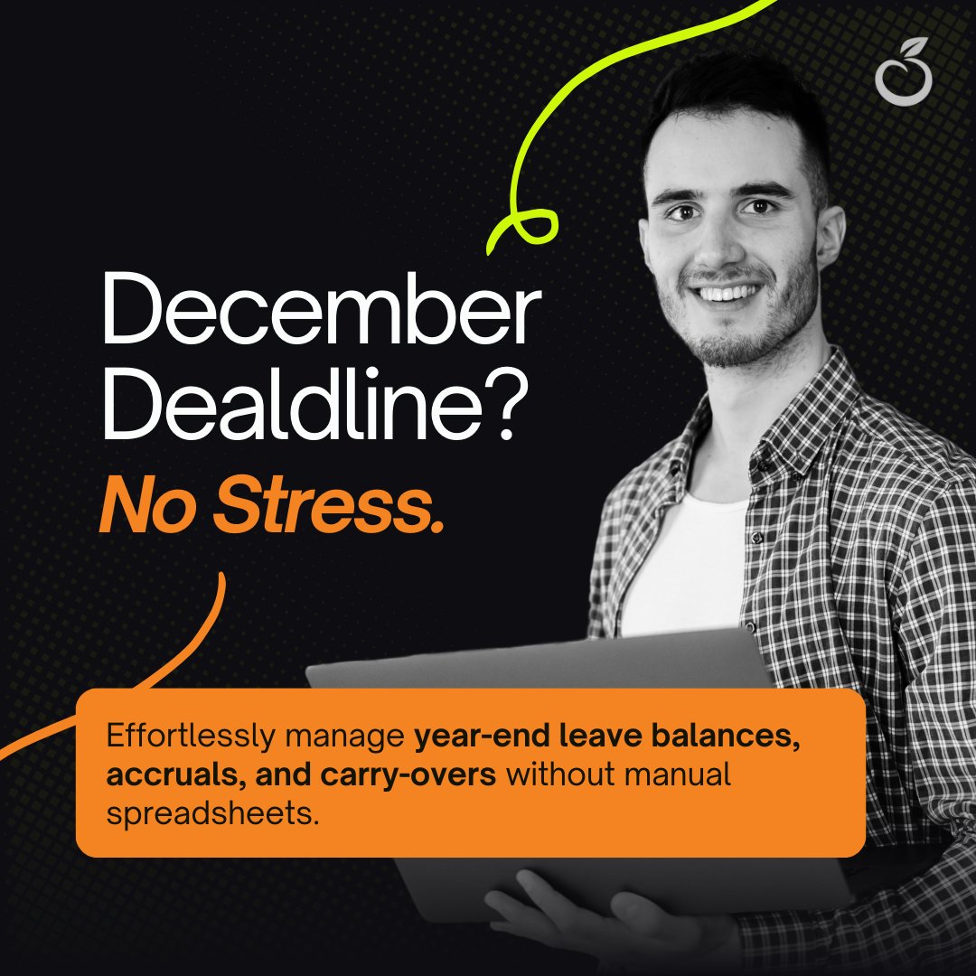 orangehrm's tweet image. Ditch the manual spreadsheets and year-end panic. OrangeHRM makes managing leave balances, accruals, and carry-overs effortless, so you can actually enjoy the holidays. 🎄

bit.ly/48kEnCy

#HRSoftware #LeaveManagement #HRTech #OrangeHRM