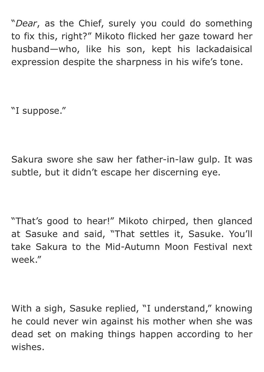 #sssnippetaday | Fugaku and Sasuke could never win against Mama Mikoto 😆