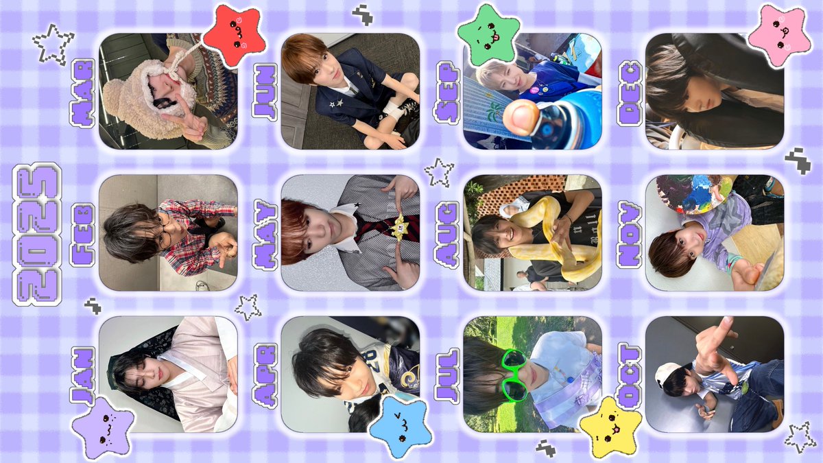 🆕2025まとめフレーム NCT WISH ver🪽 メンカラ全員分ありますദ്ദി