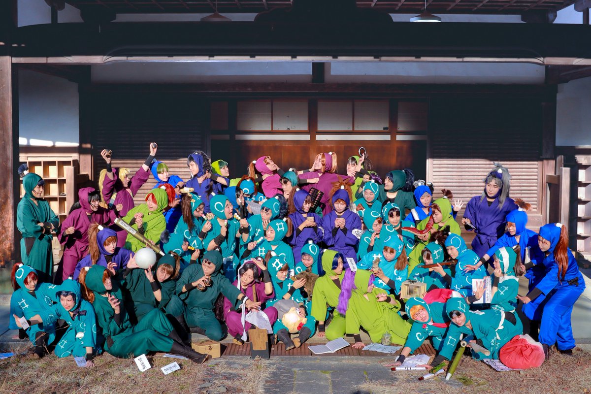 【忍たま/cosplay】

「「「予算をよこせ！」」」

お写真：村田さん(<a href="/Speanut_0318/">村田塩@27.28a!万博サポカメ</a>)
#1207予算会議併せ