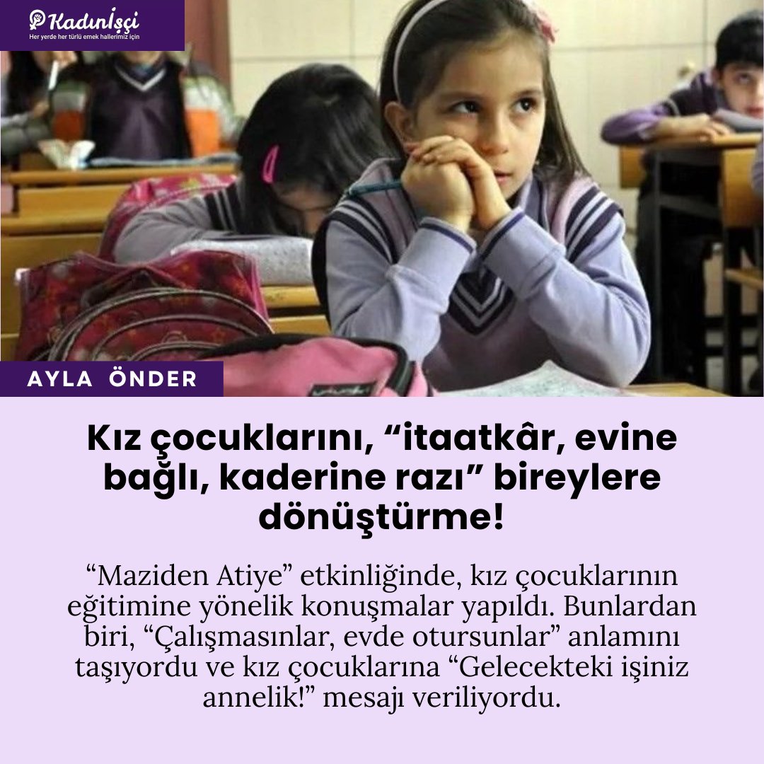 Kadın İşçi tweet media