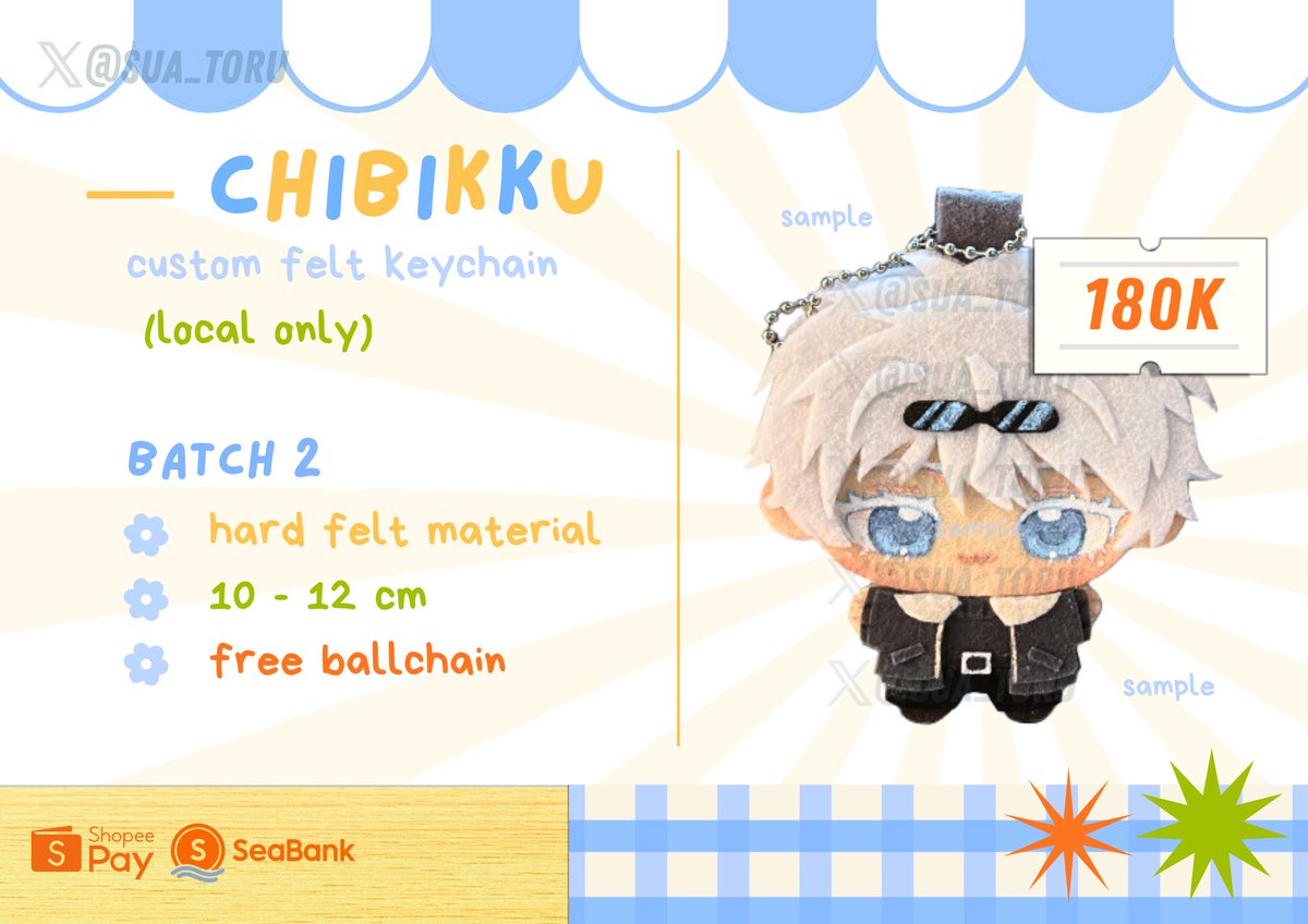 glysta 熊猫 felt keychain comms ! tweet media