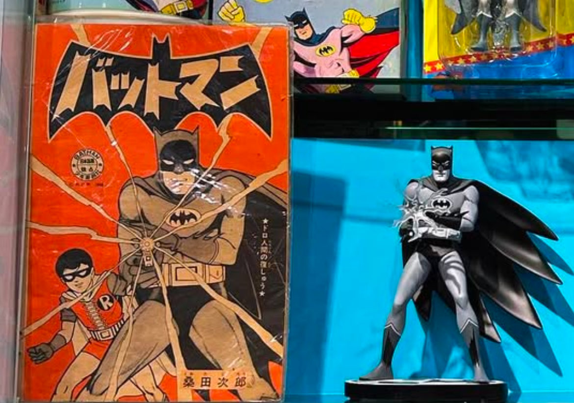フランク•ミラー電撃来店時にはスタチュー化された桑田次郎版