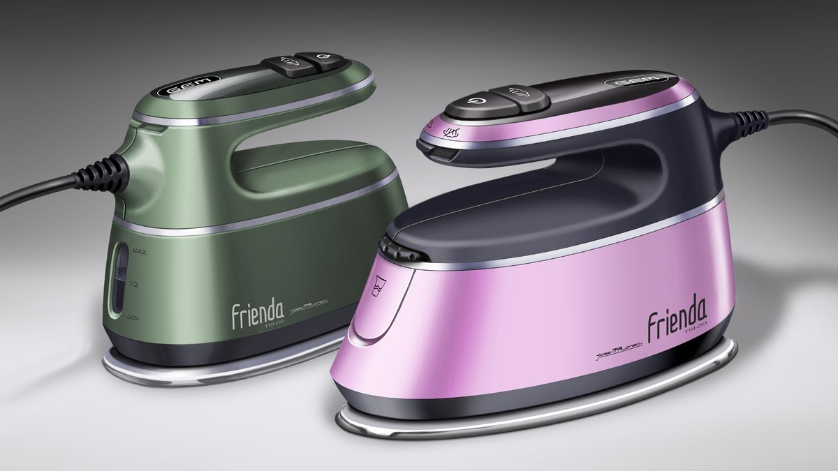 JMAG_Design's tweet image. Product Design Concept &amp;gt;Travel Steam Iron Design Concept.
.
It takes some time but 2D rendering is so much enjoyable.
At least for me.
#jmagdesign #industriedesign #industrialdesign #diseñoindustrial