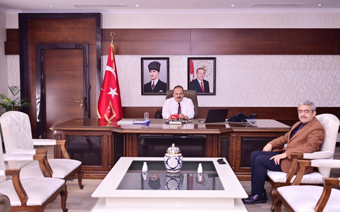 MHP Aydın İl Başkanı Alıcık, Vali Canbolat’ı Ziyaret Etti