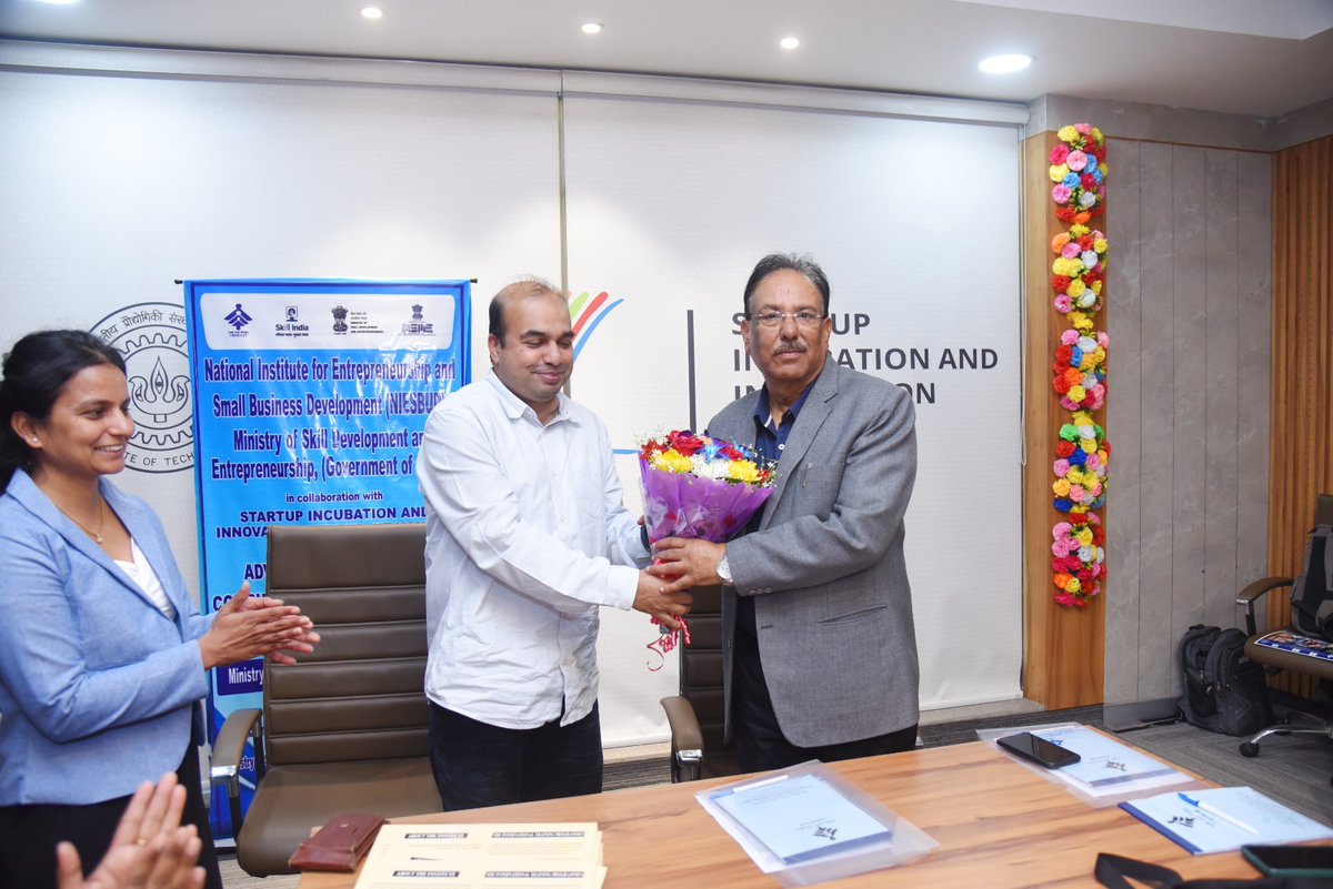 A glimpse of the Valedictory Ceremony of the Advanced ESDP Programme on  Cloud Computing and Cyber Security, sponsored by the Ministry of MSME,  Government of India, and conducted by NIESBUD in collaboration with  SIIC, IIT Kanpur – Noida Outreach Centre.  The ceremony was graced