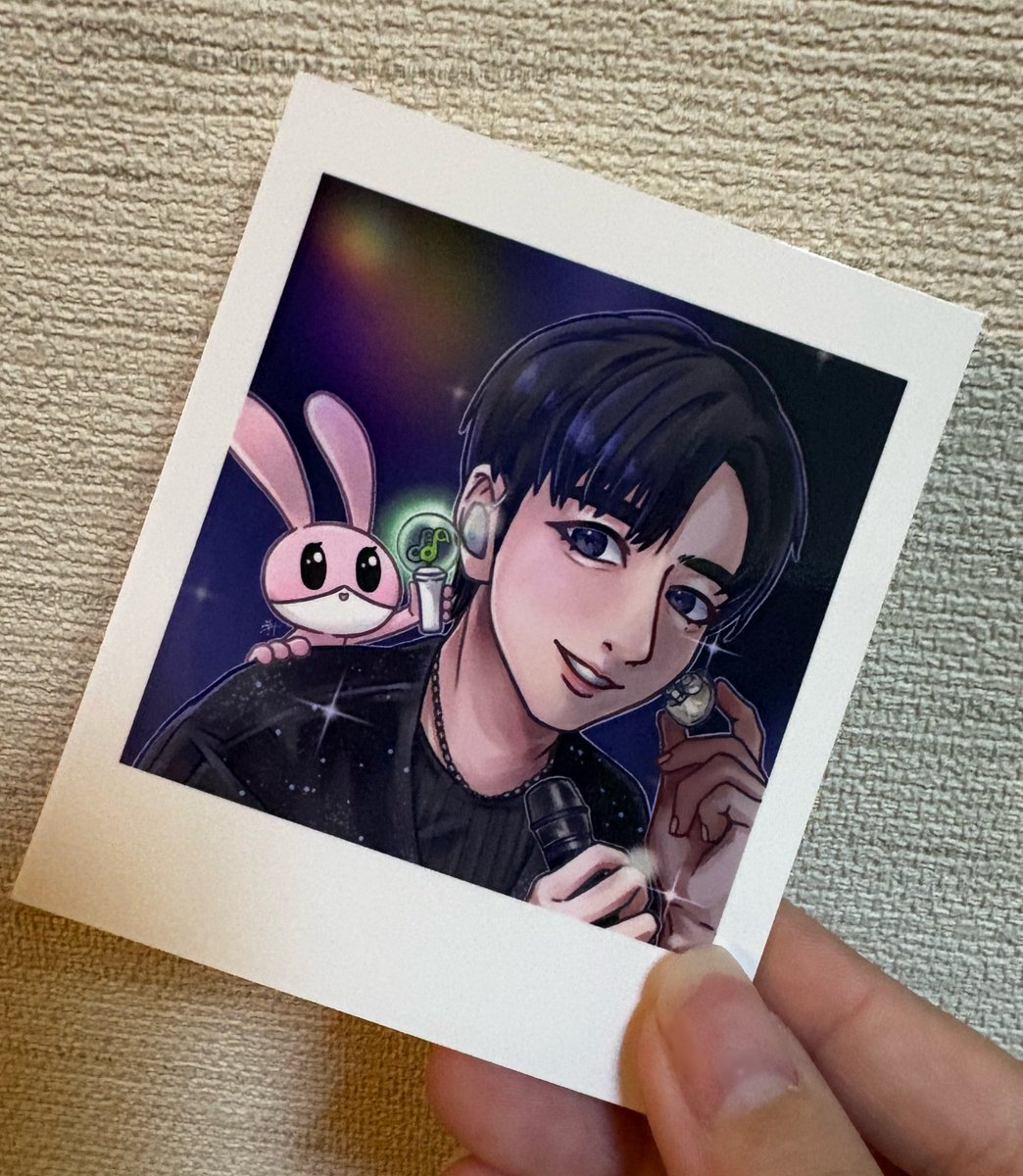 L5ST ロスト　ソギョム　トレカ　チェキ　ポラ　サイン そんむる、ポストカードじゃなくてチェキ風カードにしました…！！ 下の