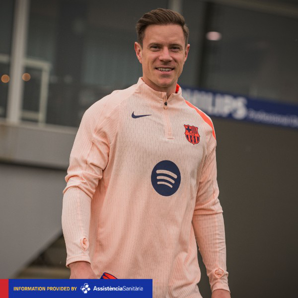 FCBarcelona's tweet photo. Ter Stegen has been given the medical green light. https://t.co/9B1MgX8jdh