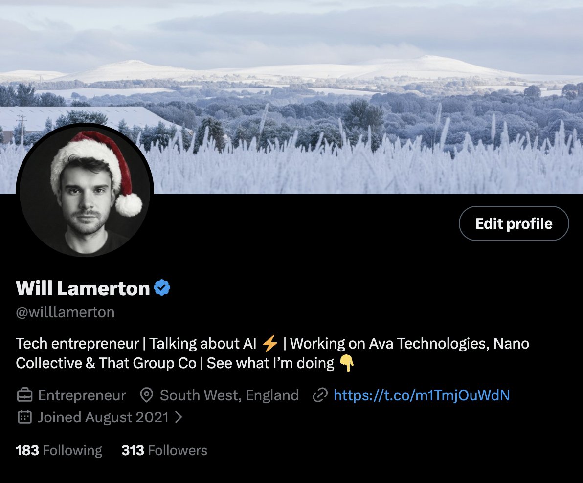 Will Lamerton tweet media