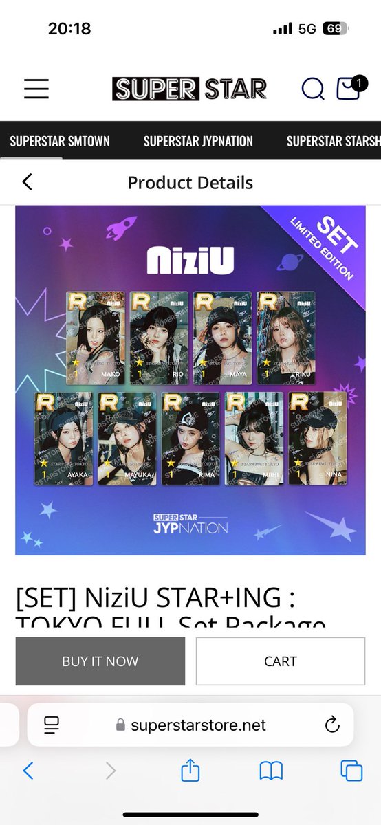 SSJYPリアルカード NiziU 買取 【求】 2730円+送料 【譲】 リク マコ