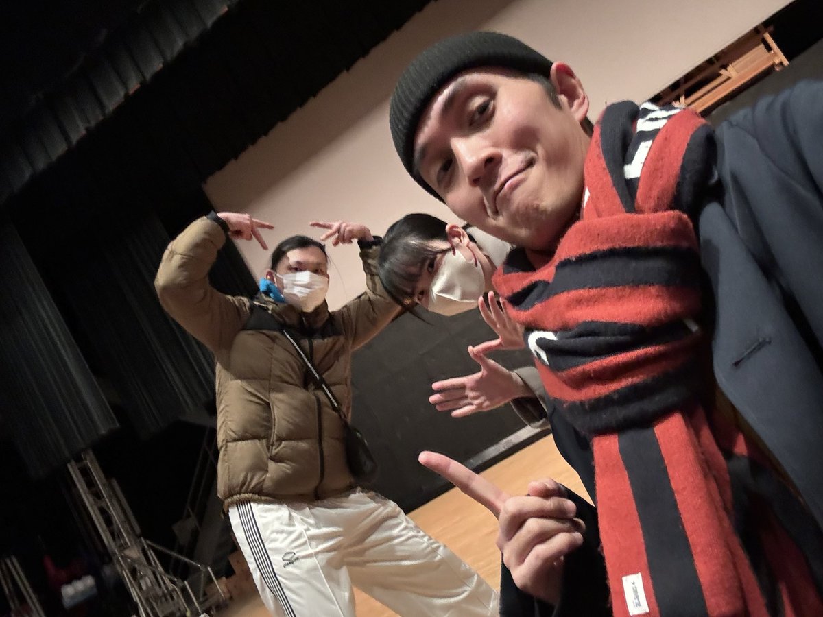 朗読シアターききものがたり
 #まちだ商店街悲恋物語
会場下見&amp;実寸稽古でした‼️
代役みーちゃんもありがとう‼️来週だ‼️