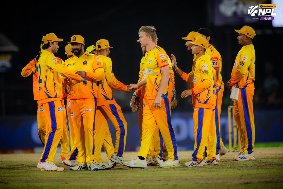 OfficialNPLT20's tweet photo. Score that defines some other sport 😅

Kings are 3-3!

#SBLNPL | #ConnectedByNcell | #NepalCricket https://t.co/mfxI8PGVqB