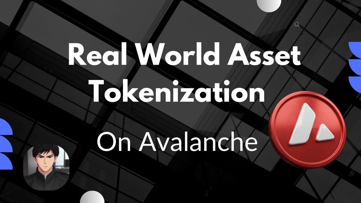 Web3watch4l2's tweet photo. While other networks are fighting over inconsequential matters.

Here’s a reminder that @avax  is quietly building momentum and climbing the ranks to become the number 1 chain for RWA tokenization.

What's their secret?