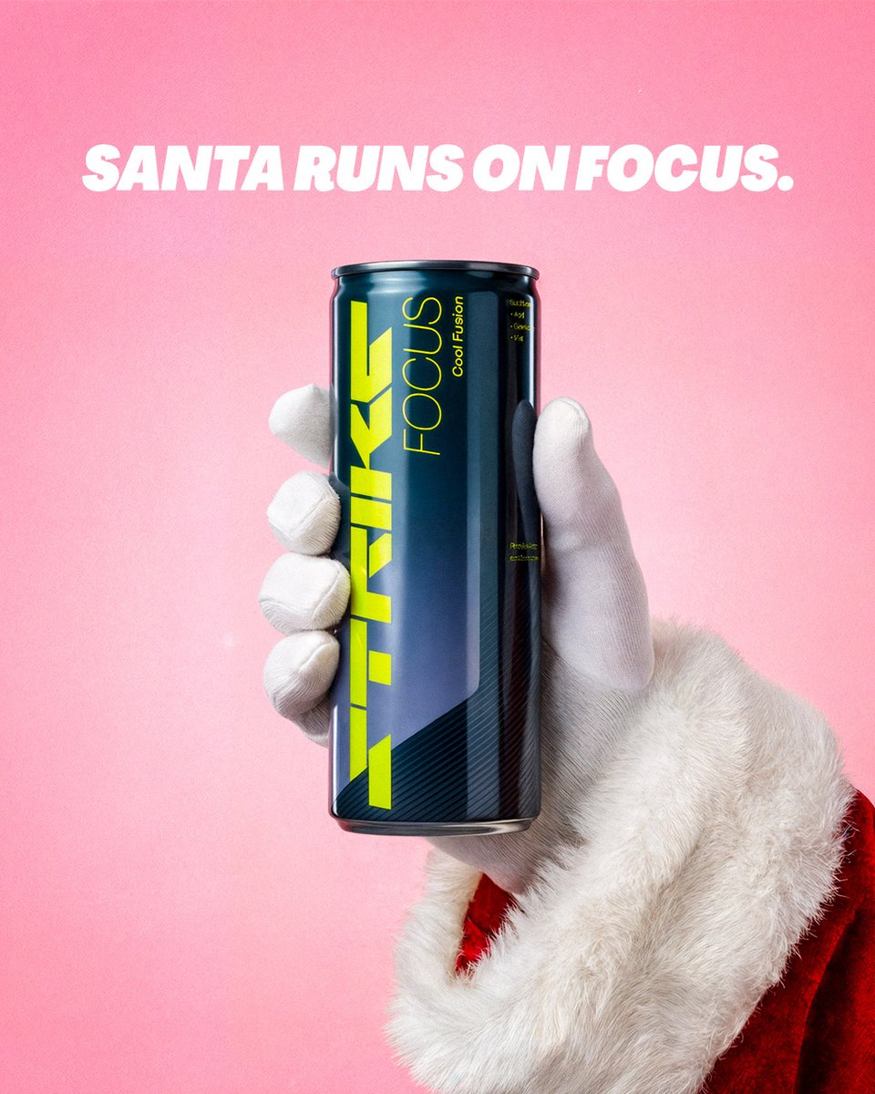 StrikeEnergyCom's tweet image. The driving force behind Santa's magic...

#StrikeEnergy #Strike #FuelYourPlay #Striker #BoldEnergy