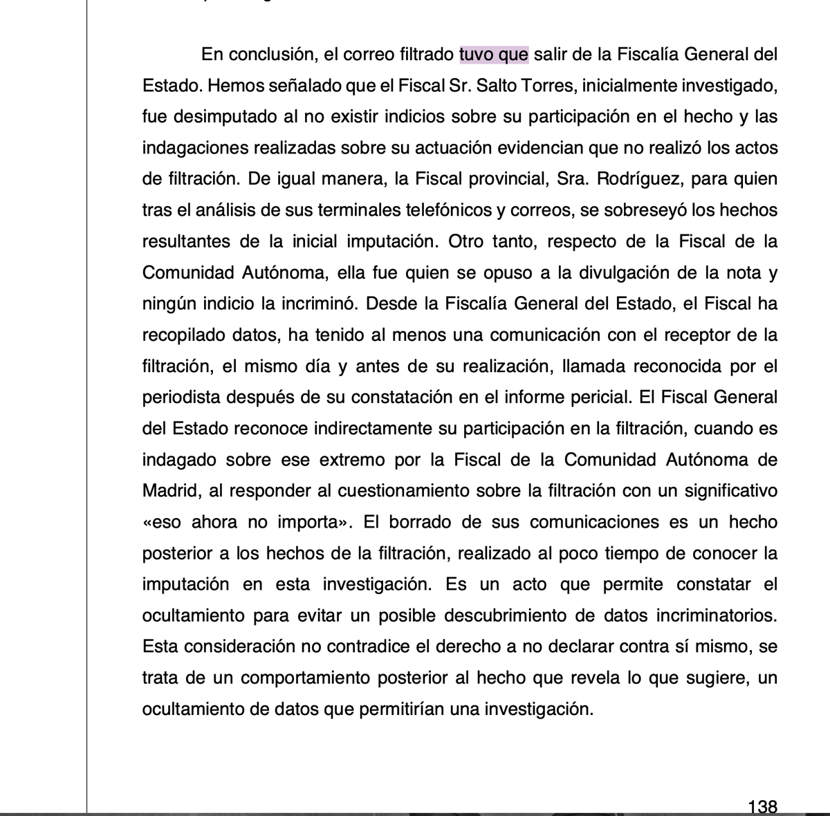 FJRGPETIT's tweet photo. "El Supremo considera en su sentencia que el ex fiscal general "o alguien de su entorno" filtraron la confesión de la pareja de Ayuso " osea ni ellos mismos estan seguros pero lo condenan que vergüenza del tribunal Supremo que #lafware de manual en @PoderJudicialEs que vergüenza y dia negro para todos los jueces de este país