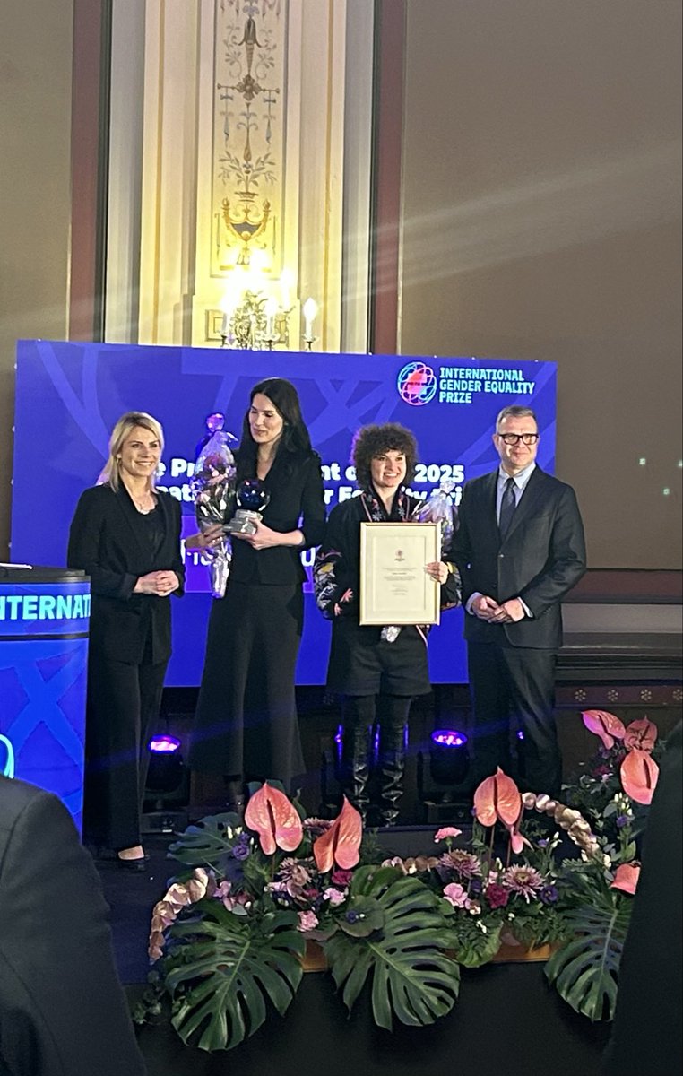 thomaslgagnon's tweet photo. Congratulations from 🇨🇦 to this year's International Gender Equality Prize laureate, the Masha Foundation. Their work supporting Ukrainian 🇺🇦 women with psychological and social help underline the importance of understanding gender issues in conflict. #IGEP @igepfinland #tampere https://t.co/GROI3aLeK5