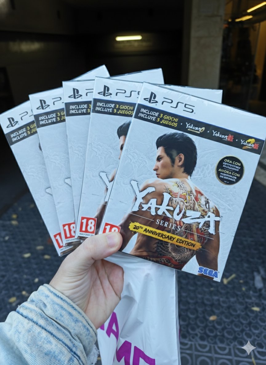 camploy's tweet image. Ahora si me podéis llamar especulador 😎

#Yakuza20thanniversary