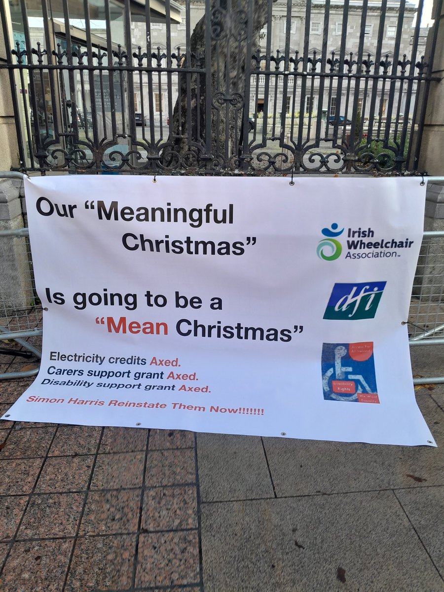 IrishWheelchair's tweet image. We will be outside Leinster House at 12.30. #HeatinorEating @DisabilityFed @AccessForAll7