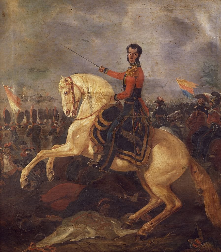 El 9 de diciembre de 1824, el Ejército Unido Libertador, comandado por el general venezolano Antonio José de Sucre, derrota a las fuerzas realistas del Virrey José de la Serna en la Batalla de Ayacucho. Este combate, ocurrido en Perú, selló la Independencia sudamericana.