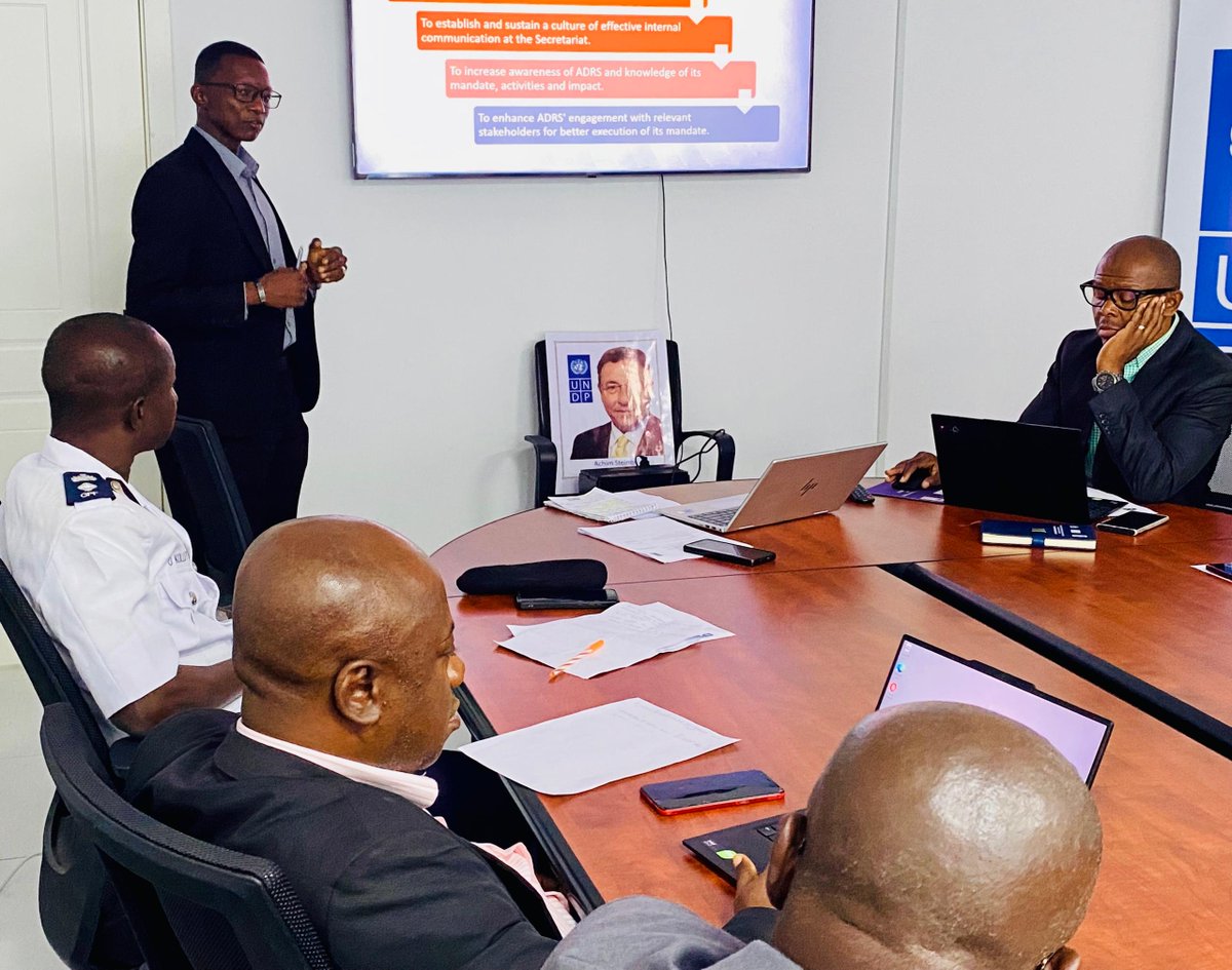 Gambia_ADRS's tweet photo. On Monday 8th December, 2025 ADRS, validated a  Draft Communication strategy for the five-year (2026-2030) through support from EU-UNDP GREAT project.
#ADR #adrs #justice #GREATProject #adrsday #UNDP #EUUNDPGreatProject #EU-UNDP #communications #validation #strategy https://t.co/69u6cOShCy