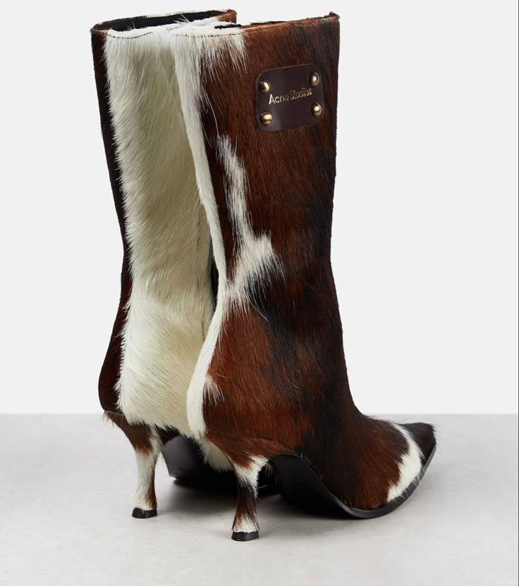 H3art0fChrom3's tweet image. ☆Acne Studio Calf Fur Boots