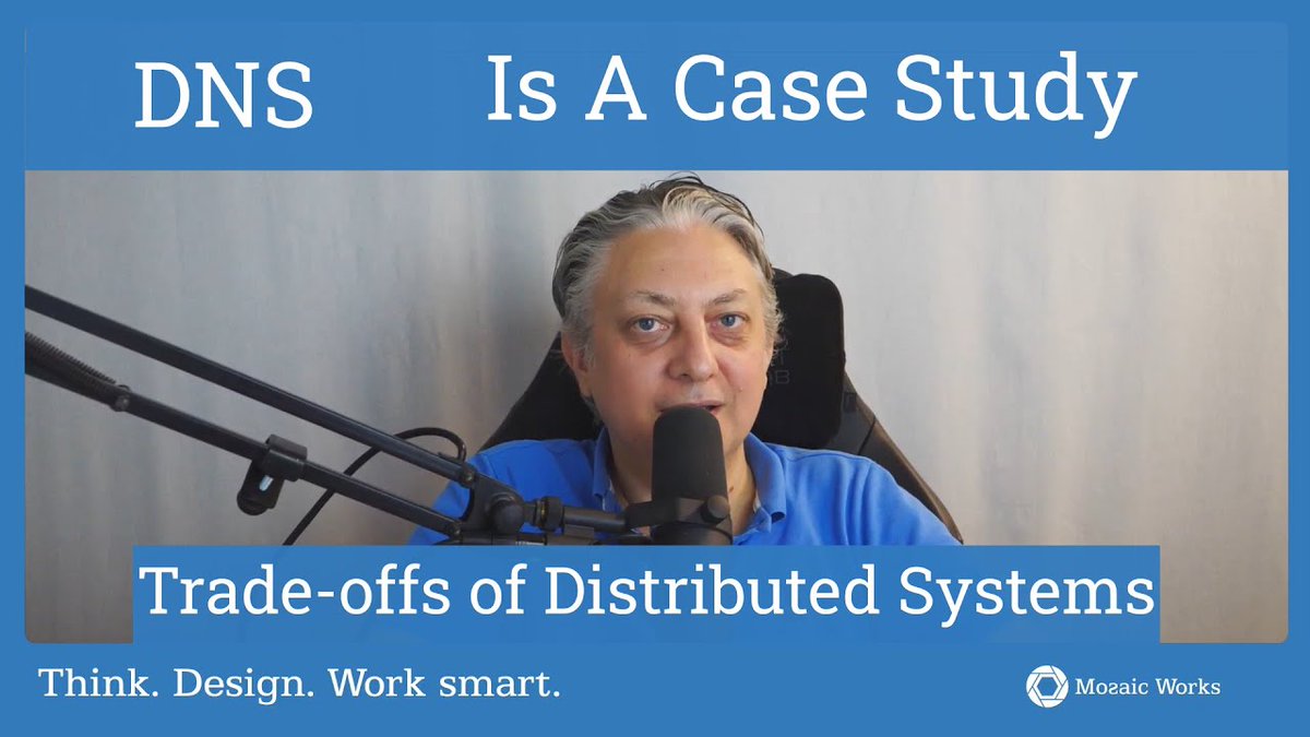 alexboly's tweet image. Blast from the past:DNS Exemplifies Distributed Systems Tradeoffs #Blog #Video #Amazon #Architecture #AWS #azure #Distributed #dns #microservices #Microsoft #Video #Video mozaicworks.com/blog/dns-exemp…