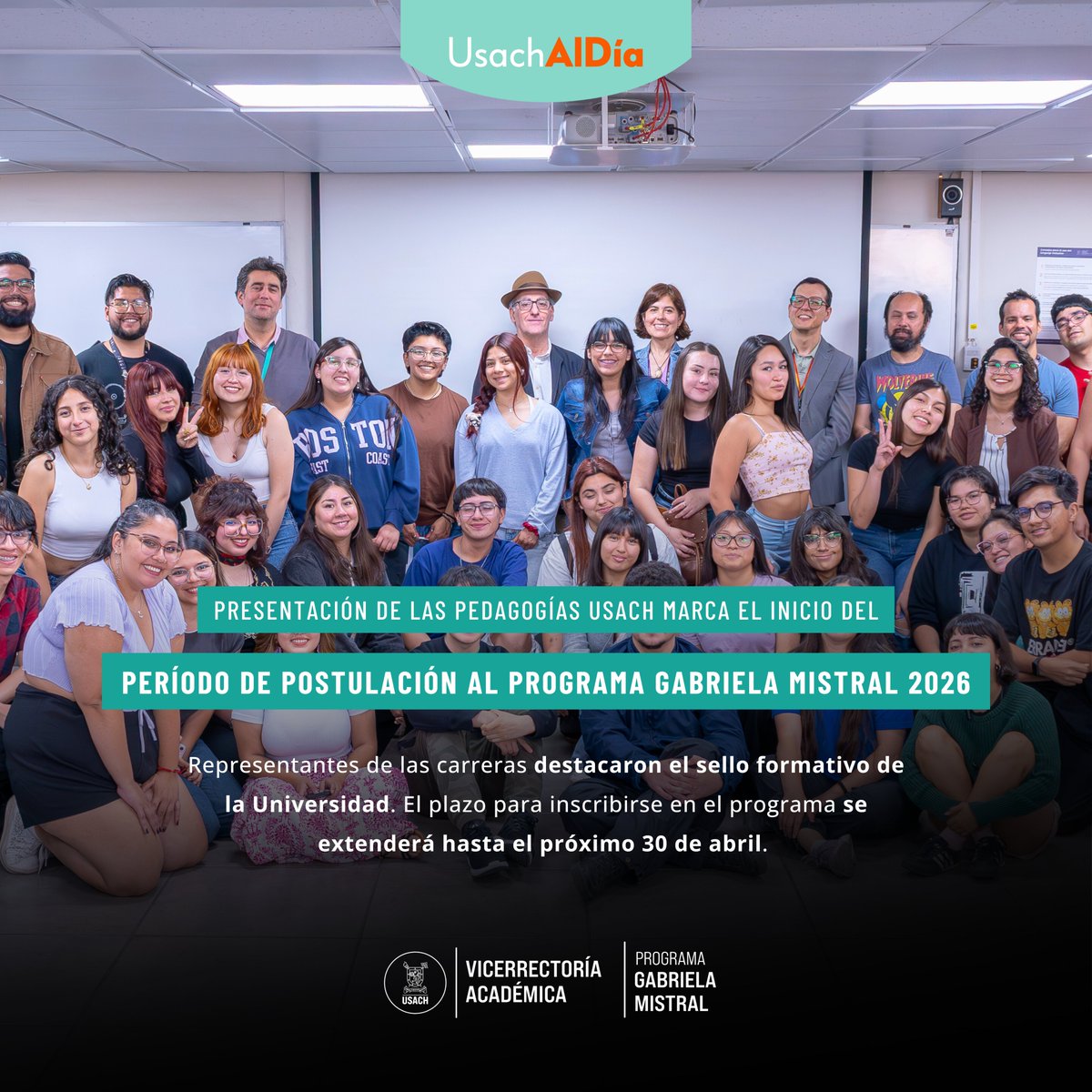 Vicerrectoría Académica U. de Santiago de Chile tweet media