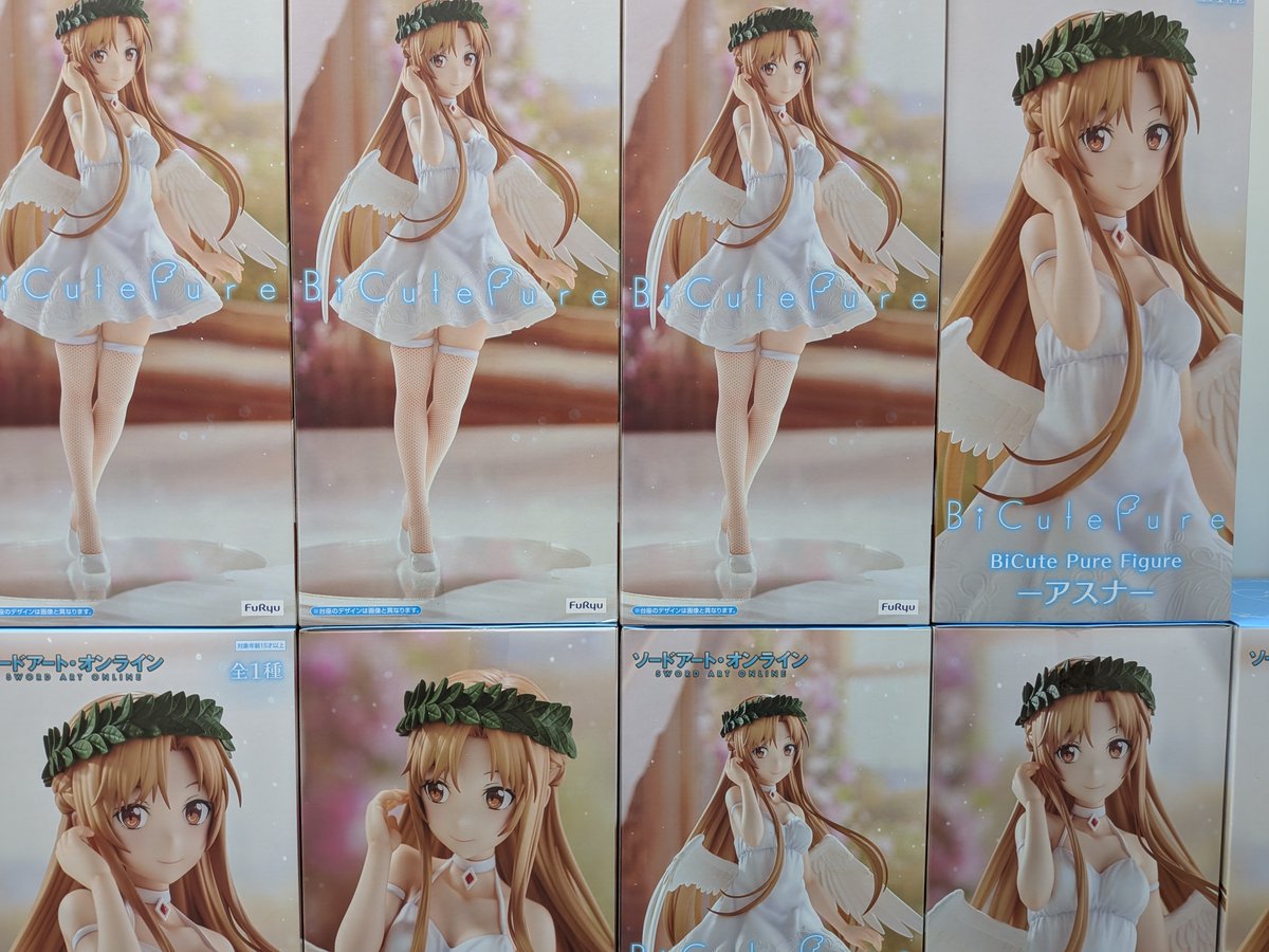 新シリーズBiCute Pure Figureから ソードアートオンラインのアスナが