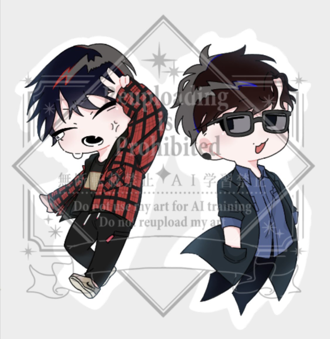 #今年も残りわずかなので今年一番伸びた絵を貼る
過去のやつは消しちゃったから、今あるやつだとこれが一番かな。絵🍵で描いてセルフリメイクしたやつ