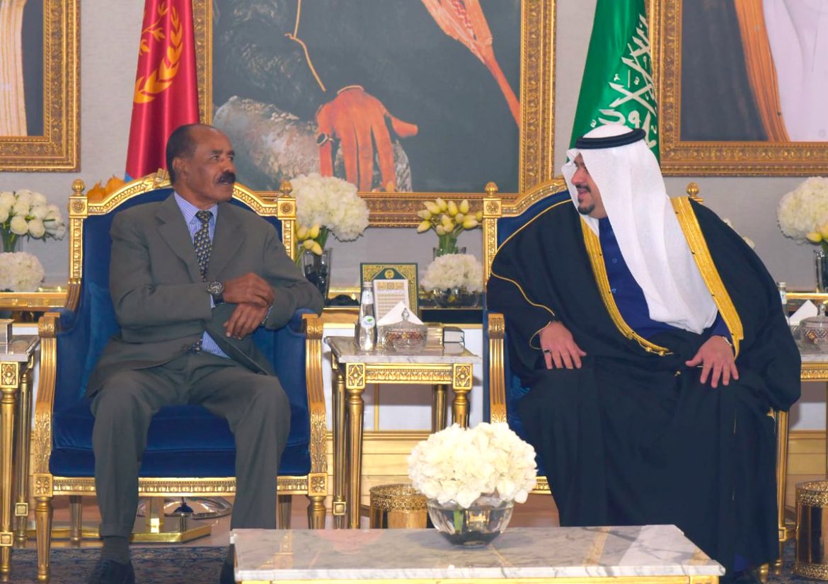 qana_meror's tweet photo. The King met The King 

Eritrea 🇪🇷 Saudi Arabia 🇸🇦 https://t.co/4Yz52dztgZ