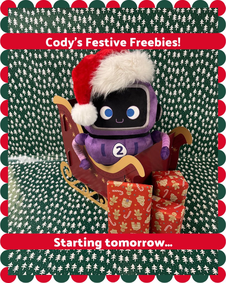 2SimpleSoftware's tweet image. We’re counting down to Christmas with 15 days of fun giveaways… but this year, Cody is hosting the festive fun on Instagram! 🎁💜

Want to be in with a chance to win?
👉 Head over to our Instagram page @2SimpleSoftware to enter! 

#ChristmasCountdown #Giveaway #FestiveFun