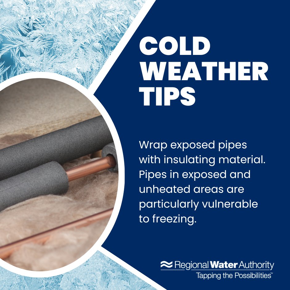 ❄️ Cold Weather Alert!❄️  Freezing temperatures can lead to costly pipe damage. The RWA offers tips to protect your plumbing as temperatures plummet.