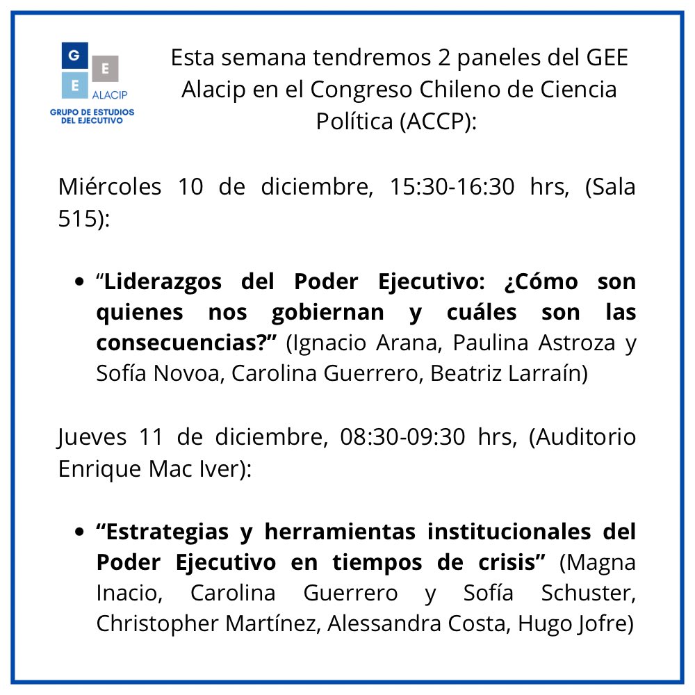 GEE ALACIP tweet media