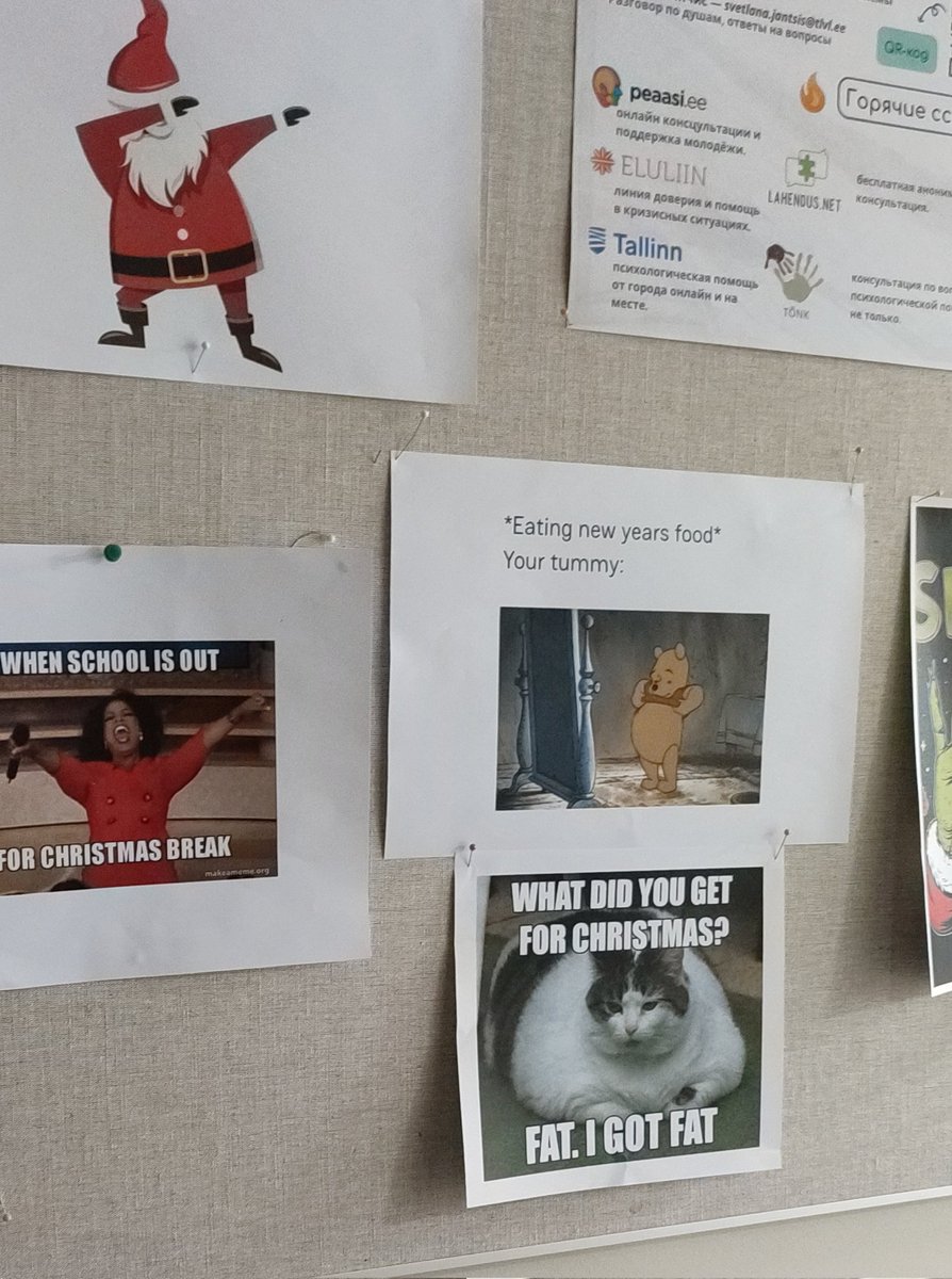 Just some funny pics on school board
Can't wait for school break to start🎅 (There's one week left, not counting this one!!)
#shitpost