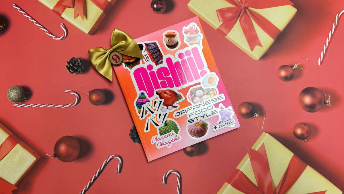 🎄 Advent Giveaway! 🎁
Win your copy of Oishii!: Japanese Food Style — a vibrant, eye-catching journey through the beauty &amp; artistry of Japanese cuisine, from elegant dining to quirky vending-machine delights. To enter:👉Follow &amp; Repost! T&amp;Cs: bit.ly/4onsMZt
 #Giveaway