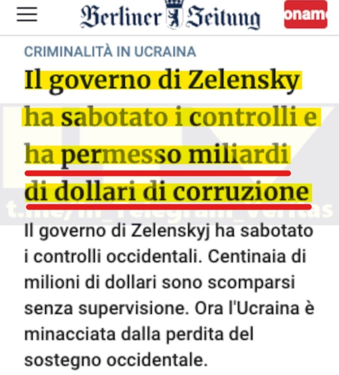 Livythinker's tweet photo. Lo dice un importante quotidiano tedesco, Berliner Zeitung, noto tra l'altro per la sua linea editoriale di centro- sinistra https://t.co/edw3riMyG3
