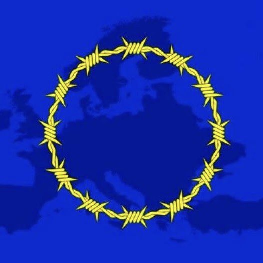 Bardziej pasujące logo, adekwatne do tego tworu, które dziś zniewala europejskie narody.