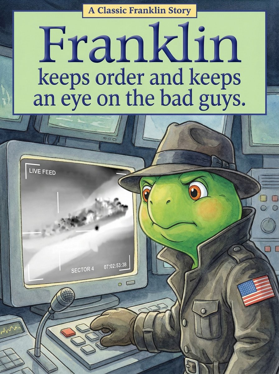 Franklin wouldn't let the bad guys get away easily.
