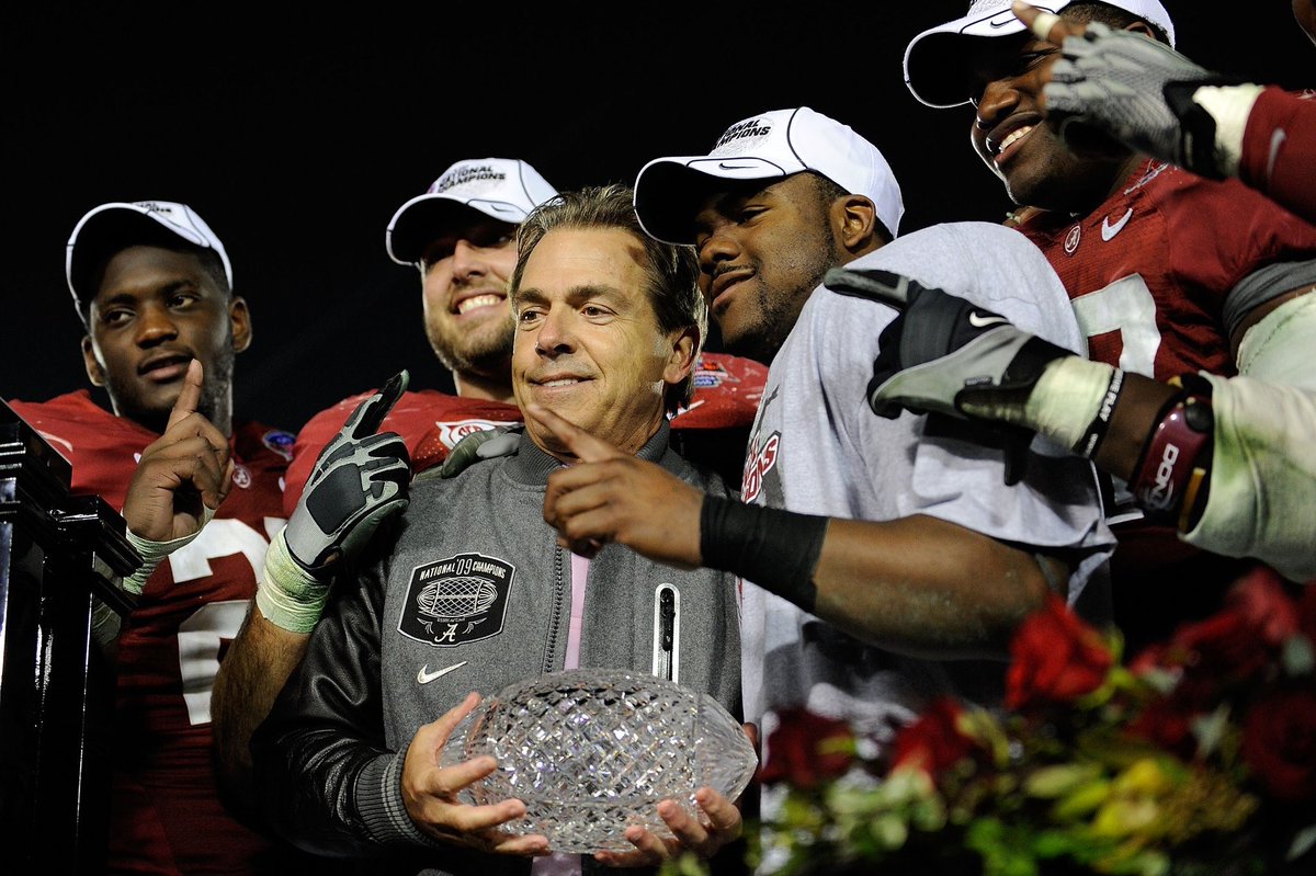 RyanCFowler's tweet image. Nick Saban goes into the College Football Hall of Fame today

Thank you, Coach Saban, for turning Alabama into the greatest dynasty in college football history — and for creating a level of jealousy and envy that will last a lifetime.

🏆 6 National Championships
🏆 9 SEC