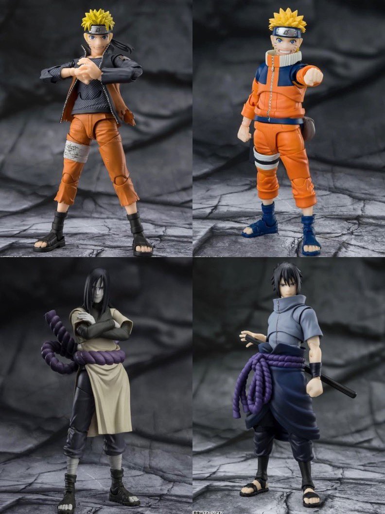 S.H.Figuarts 『NARUTO -ナルトー 疾風伝』 大蛇丸 うちはサスケ