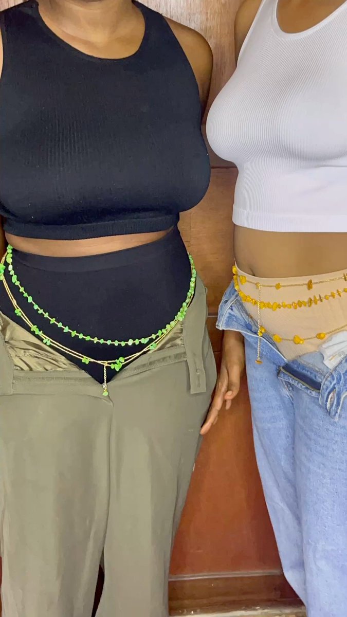 Versatile_beads's tweet photo. 3 different People 3 diffrent reasons as to why they have waist beads;

Thread;👇👇👇 https://t.co/HKQbz7vTCw
