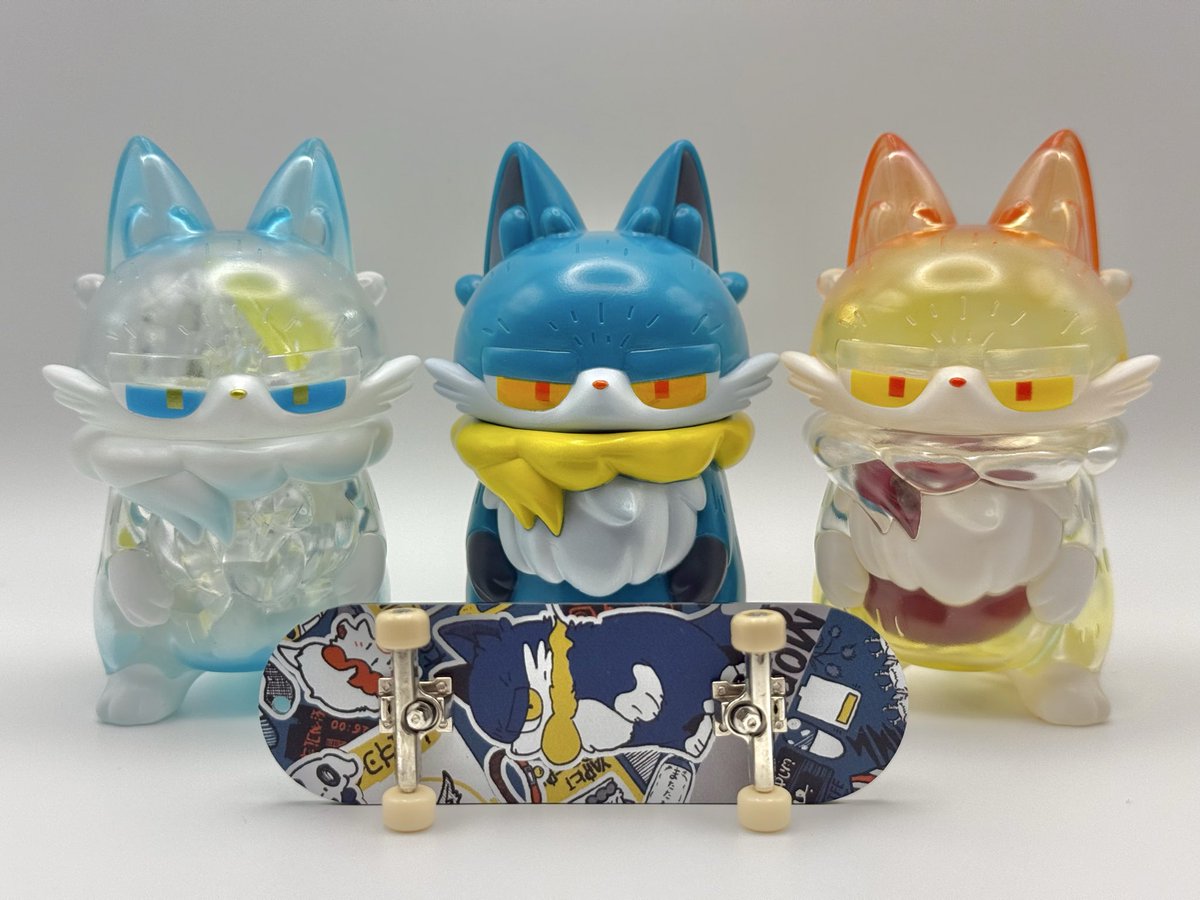 姉*氏様 more-catsもあねこ ハイロ 雄黄　ソフビ ハイロ フィギュア more-catsもあねこ ハイロ 雄黄 ソフビ ハイロ フィギュア ホワイト