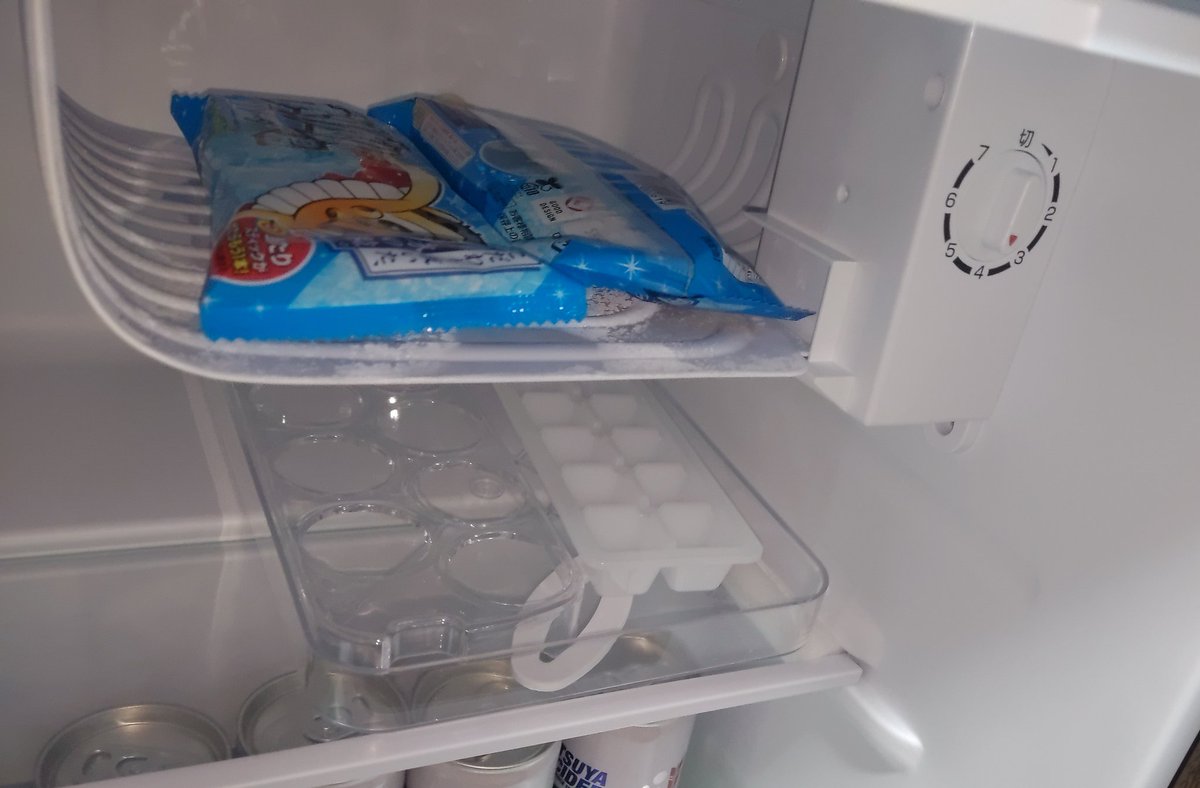 簡易冷凍庫あるの助かる #咲夜休憩中