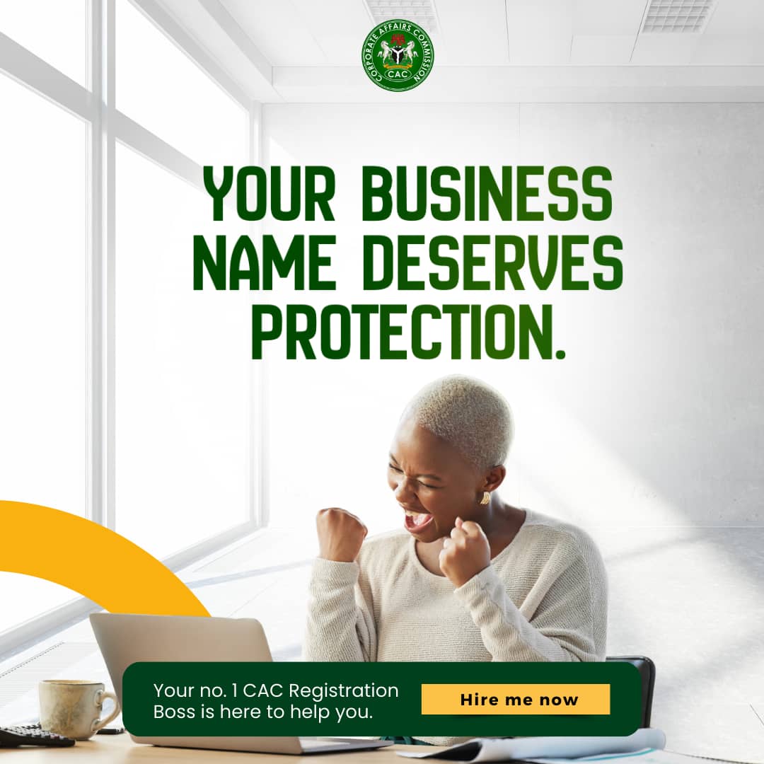 BlendsBusiness's tweet photo. You’ve built a name people recognize, don’t wait until someone else claims it. Many business owners lose their names simply because they delayed registration.

Your brand is your asset. 

Contact us:
🇳🇬 +234 806 751 3288
WhatsApp: https://t.co/OJTRZR41Lv https://t.co/7sX2ZMYdRx