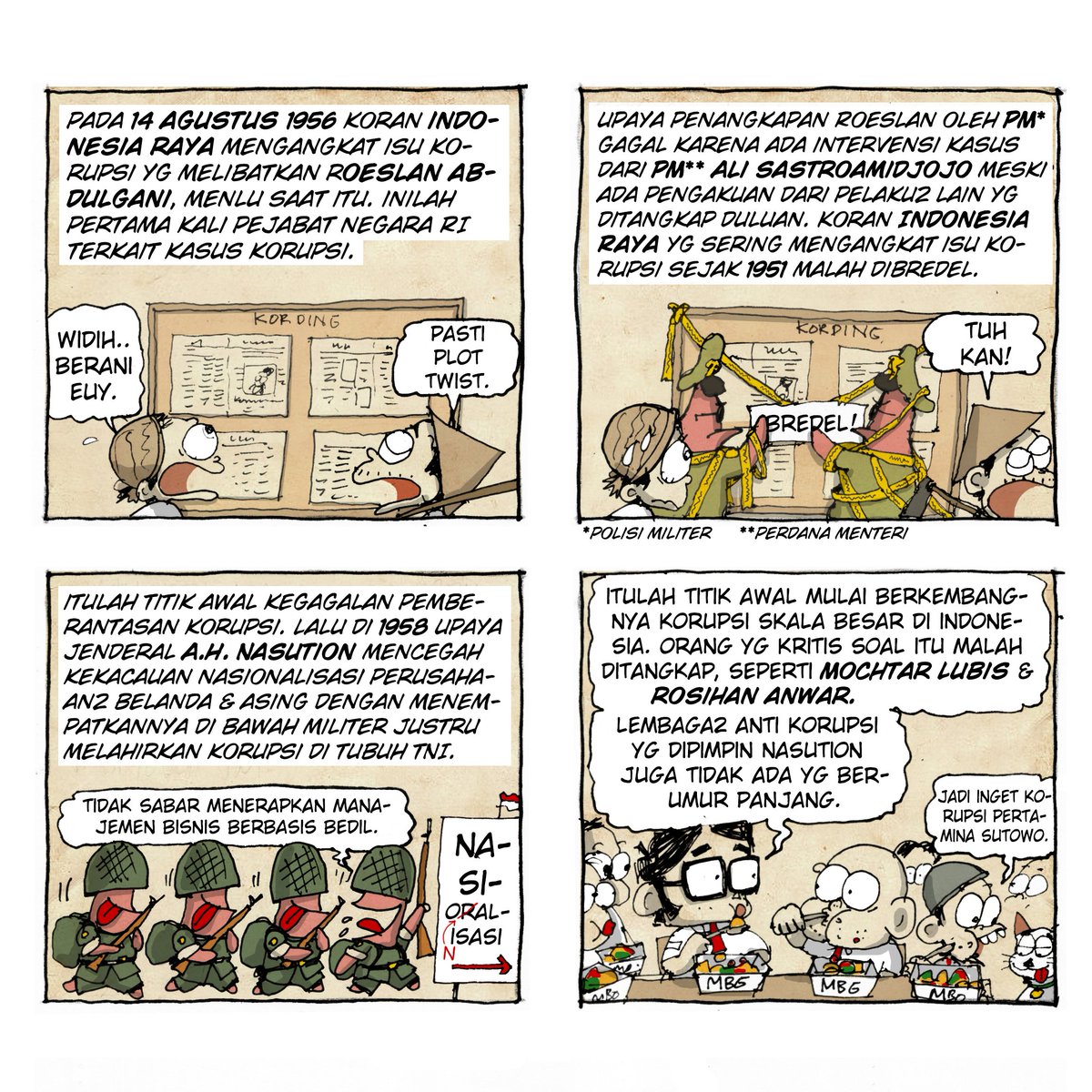 gumpnhell's tweet image. Selamat Hari Anti Korupsi Sedunia!

#hatihatikamumulaiberpikir