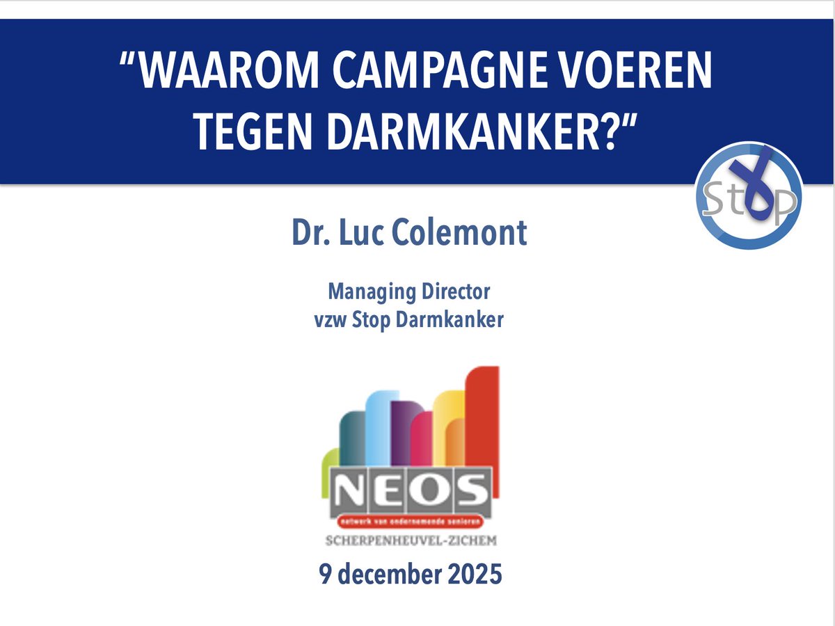 Klaar bij #Neos in Scherpenheuvel-Zichem voor <a href="/StopDarmkanker/">Stop Darmkanker</a> infonamiddag #802 😉

“Waarom campagne voeren tegen darmkanker?” #kennisdelen

Misschien gebeurt er ook een klein mirakel 🍀💙